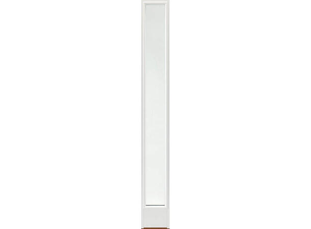 SF Fastkarm 40 x 210 - NCS S 7020-B70G Klart glass - 3 lags herdet glass